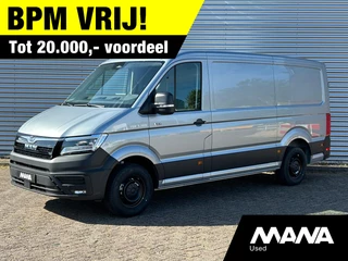 Hoofdafbeelding MAN TGE MAN TGE 35 2.0 3.180 180PK L3H2 4x4 Oyster silver LED Automaat