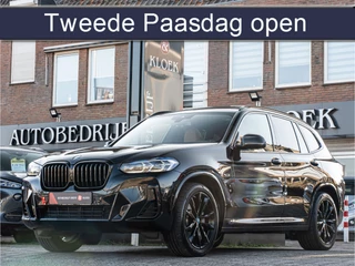 BMW X3 xDrive30e High Exe M-Sport PANO ELEK TREKHAAK LEDER SHADOW CAMERA 20 INCH BOMVOL!