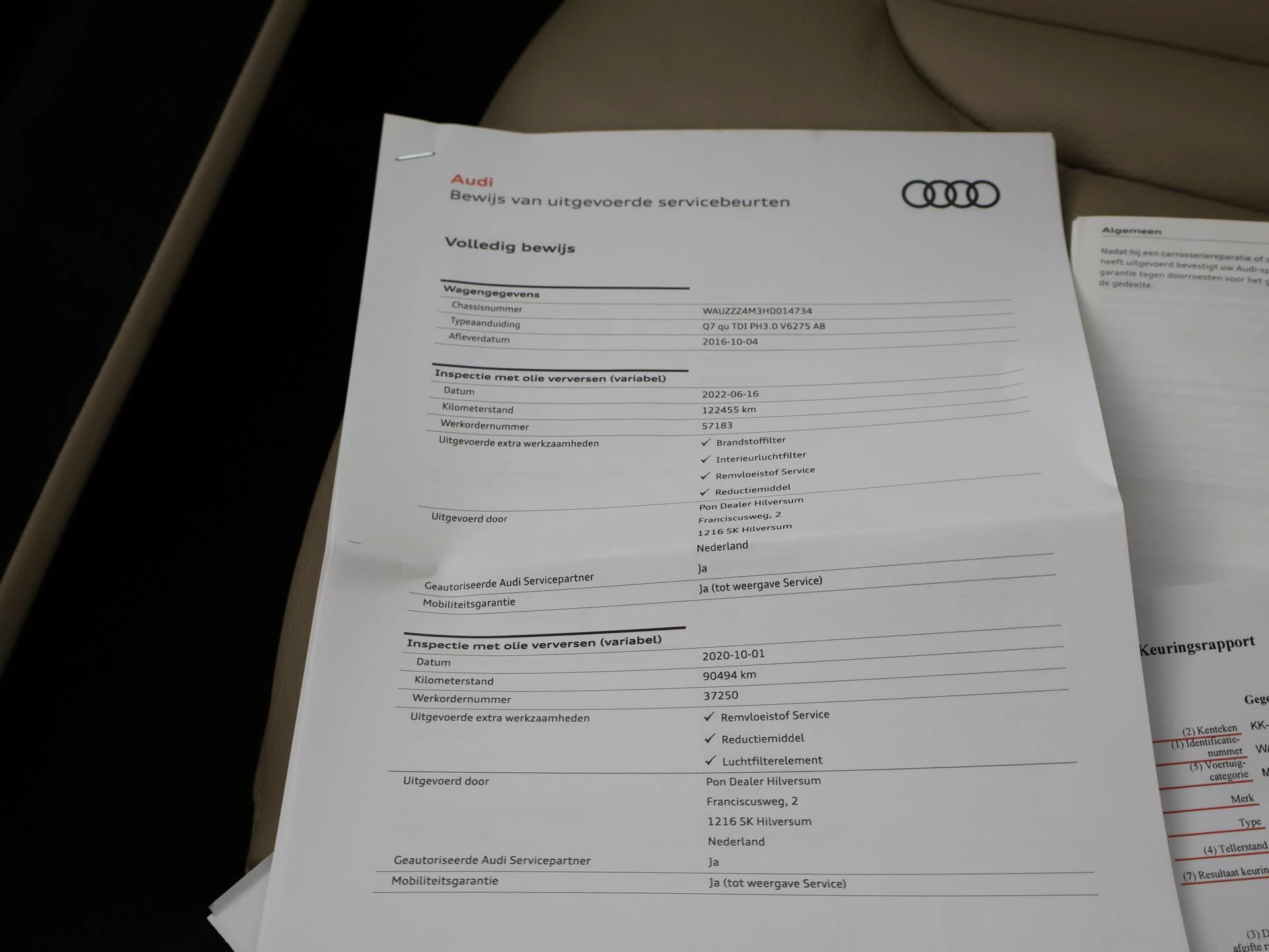 Hoofdafbeelding Audi Q7