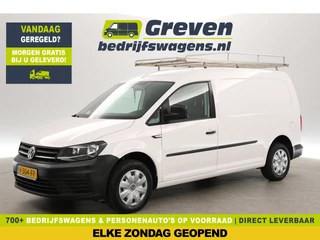 Volkswagen Caddy Maxi 2.0 TDI L2 | Airco | Cruise | Trekhaak | Navigatie | Parkeersens. | Imperiaal | ex-Schildersbus