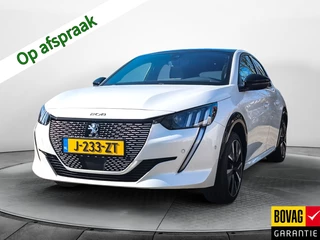 Peugeot e-208 EV GT 350 50 kWh (136 PK) 1e-Eig. & Dealer-Onderh. BOVAG-Garantie. NL-Auto. Panoramadak-Black-Diamant, Leer, Stoelen-Verwarmd, Navigatie/Apple-Carplay/Android-Auto, Achteruitrijcamera, Keyless-Entry, Adaptieve-Cruisecontrol, Privacy-Glas
