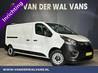 Opel Vivaro 1.6 CDTI 126pk L2H1 Inrichting Euro6 Airco | Omvormer | Camera | LED | Trekhaak | Cruisecontrol Parkeersensoren, Achterklep, Bijrijdersbank