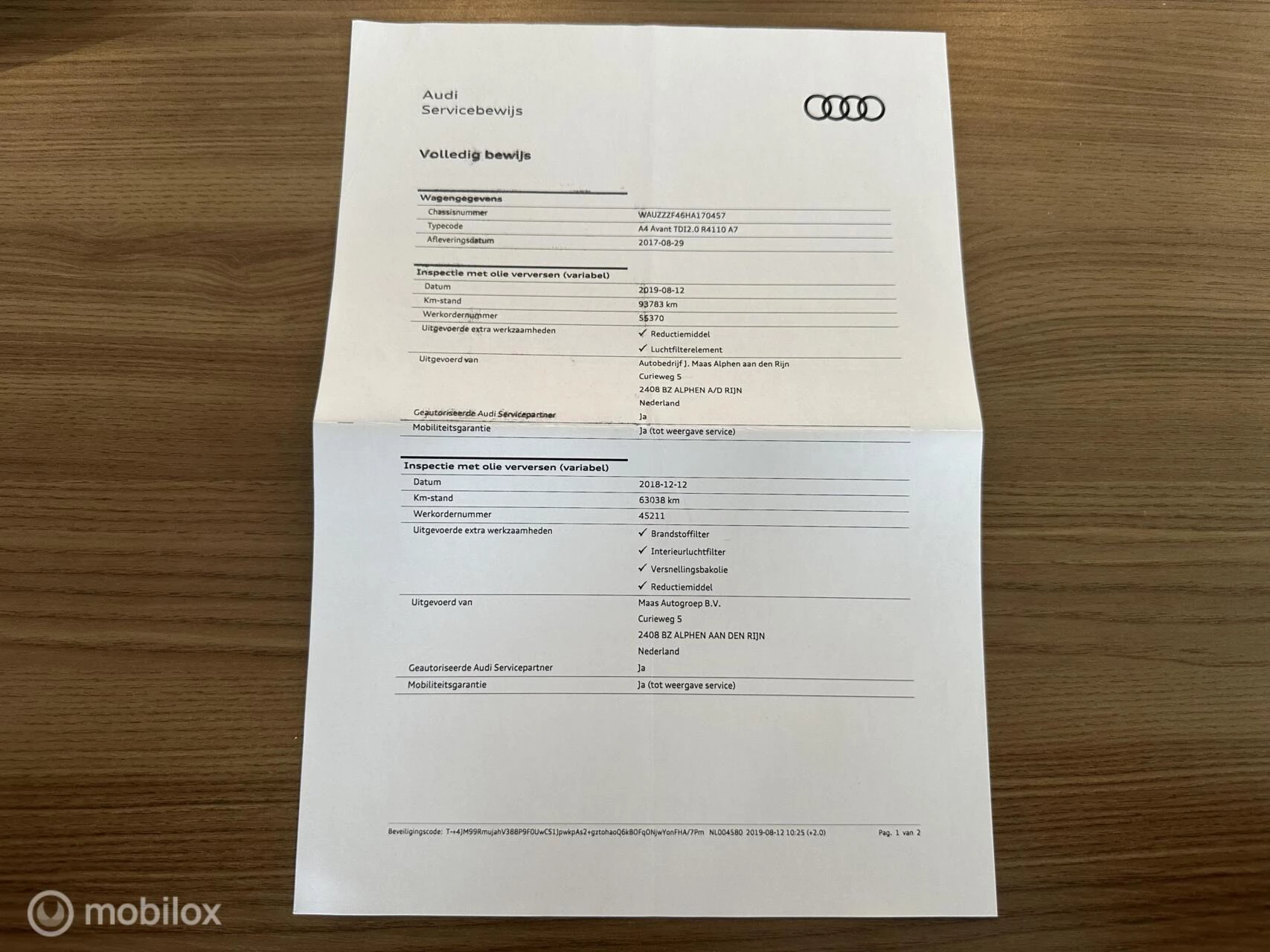 Hoofdafbeelding Audi A4