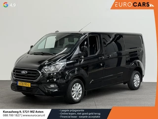 Ford Transit Custom 300 2.0 TDCI L2H1 Limited Dubbele cabine Automaat Navi Airco 2 Schuifdeuren Trekhaak PDC Carplay DAB