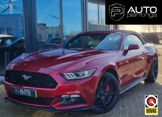 Ford Mustang Convertible 2.3 EcoBoost 317PK | Grote Beurt gehad Dec 2025 | Achteruitrijcamera | Keyless Enrty | Cruise Control | Lederen Bekleding | Navigatie | Climate Control | 2 Sleutels |