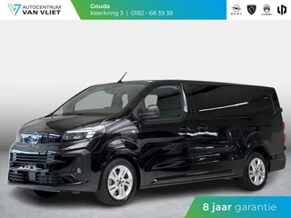 Opel Vivaro Electric L3 75 kWh | Dubbele cabine | 8 jaar garantie | Dynamic Comfort Nav pakket | Winterpakket | 2 zijschuifdeuren | Lichtmetalen velgen
