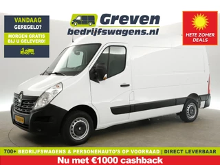Renault Master T33 2.3 dCi L2H2 146PK Marge Airco Camera Cruise Parkeersensoren Elektrpakket Trekhaak