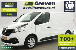 Renault Trafic 1.6 dCi T27 L1H1 Airco Cruise Parkeersensoren 3 Persoons Elektrpakket Schuifdeur Trekhaak