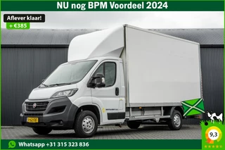 Fiat Ducato **2.3 MultiJet | Bakwagen met Laadklep | Euro 6 | 141 PK | Cruise | Camera | Airco | Navigatie**