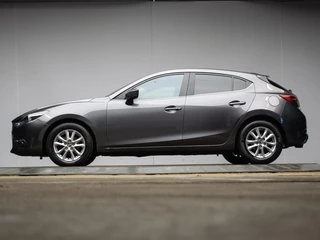 Mazda 3 2.0 SkyActiv-G 120 SkyLease+ Sport (NAVI,CLIMATE,CRUISE,PDC,STOEL/STUUR VERWARMING,GETINT,XENON,SPORTSTOELEN,LM VELGEN)
