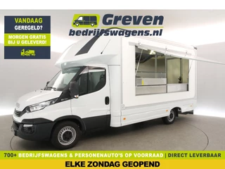 Iveco Daily 35S14 2.3 410 | Foodtruck | Patatwagen | Verkoopwagen | Patatkraam | Frietwagen | Snackwagen | Zijdeur Airco Camera Treeplank