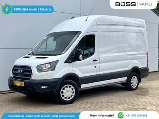 Ford E-Transit 68kWh 184PK L2H3 317km WLTP 97,4% (SOH) BEV Snelladen Camera Cruise control Climate control Carplay Navigatie Laadkabel Parkeersensoren V+A
