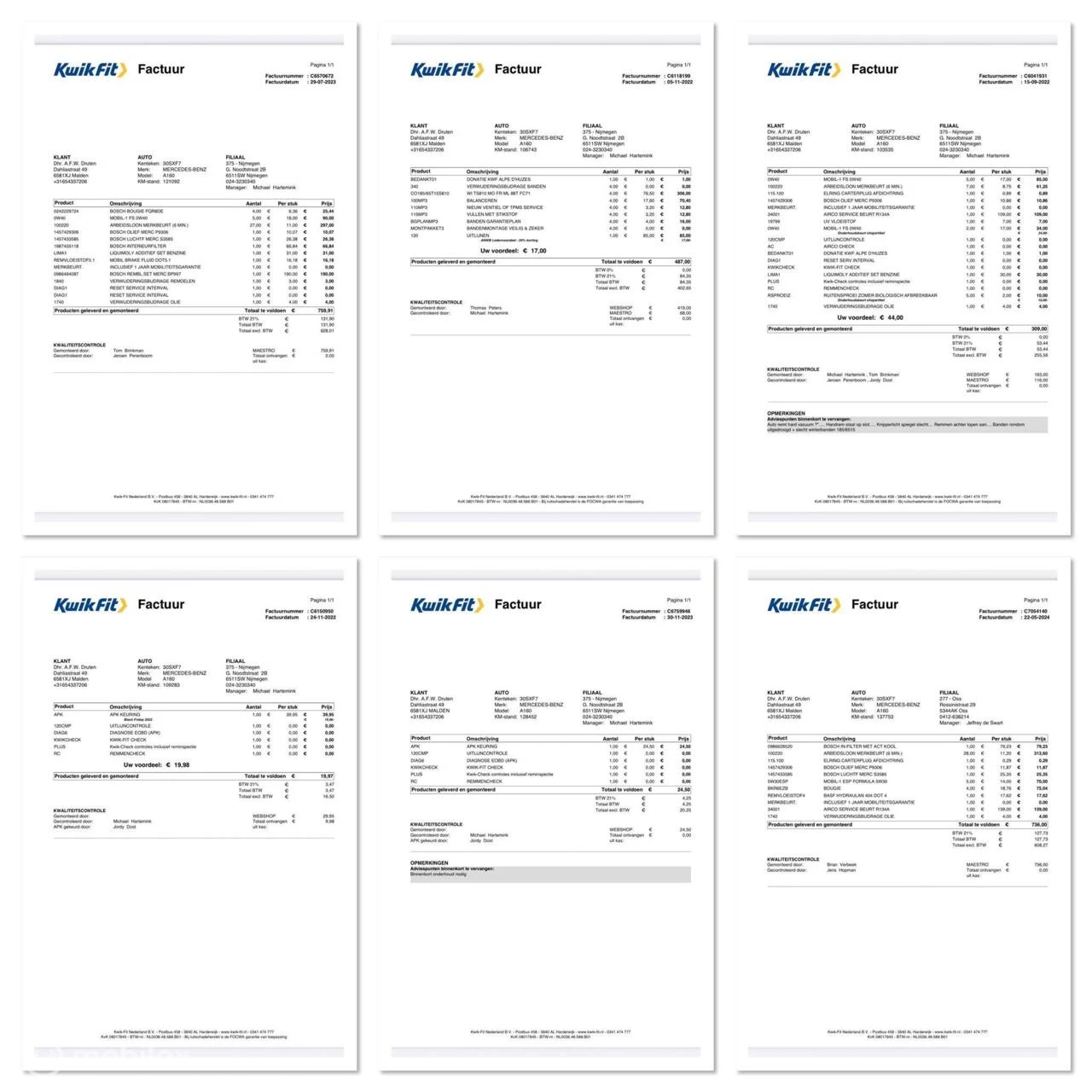 Hoofdafbeelding Mercedes-Benz A-Klasse