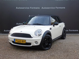 Hoofdafbeelding MINI One Cabrio MINI One Cabrio 1.6 - PDC- Black edition - Airco