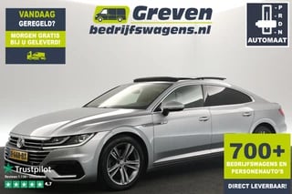 Volkswagen Arteon 1.5 TSI R-line 150PK Automaat Pano Sfeerverl. ACC Clima Carplay PDC Navi LED 18"LMV