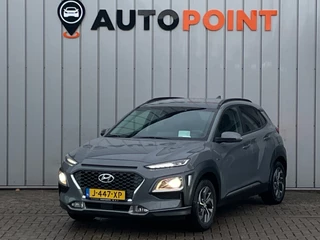 Hoofdafbeelding Hyundai Kona Hyundai Kona 1.6 GDI HEV Fashion 1E EIG ORG NL DEALEROND|HEADSUP|BLINDSPOT|CAMERA|LANEASSIST|ADAPTIVE.CRUISECONTROL|APPLECARPLAY|