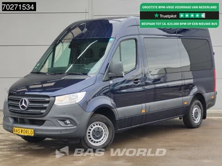 Mercedes Sprinter 315 CDI Automaat Personenvervoer Taxi 9 Persoons Navi 2.8t Trekhaak Camera Parkeersensoren Airco Cruise Kombi Tourer 5m3 Airco Dubbel cabine Trekhaak Cruise control