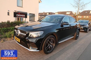 Mercedes GLC-klasse Coupe 300 4MATIC AMG|SCHUIFDAK|TREKHAAK|BURMESTER|SFEER VERLICHTING|CAMERA|DEALER ONDERHOUDEN