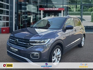 Hoofdafbeelding Volkswagen T-Cross Volkswagen T-Cross 1.0 TSI DSG STYLE TREKHAAK/CAMERA/NAVI/ACC/CARPLAY/STOELVERW