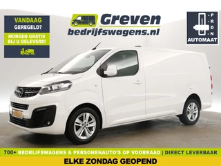 Opel Vivaro 2.0 CDTI L3H1 177PK Automaat 360Camera Airco LED Cruise Carplay Navi PDC 3 Persoons 17"LMV