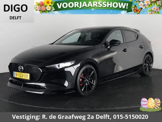 Mazda 3 2.0 e-SkyActiv-X M Hybrid 186 Black Luxury | Navigatie | Stoelverwarming | Camera |