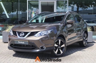 Nissan Qashqai 1.2 N-Connecta DIG-T | 360 Camera | Keyless | Navi | Cruise | Climate | LED | Trekhaak | Panoramadak 
