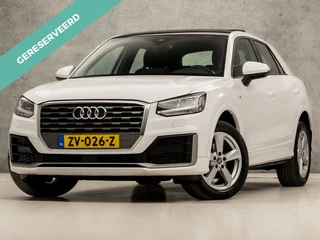 Audi Q2 35 TFSI S-Line Sport 150Pk Automaat (SCHUIFDAK, VIRTUAL COCKPIT, GROOT NAVI, ADAPTIVE CRUISE, STOELVERWARMING, CAMERA, LEDER, ELEK ACHTERKLEP, PLAT S-LINE SPORTSTUUR, NIEUWSTAAT)