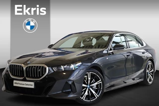 BMW i5 Sedan eDrive40 | M Sport | Glazen Panoramadak | Trekhaak Elektrisch | 20" M Sterspaak | Stuur & Stoelverwarming | Stoelventilatie | Harman Kardon | Active Cruise Control