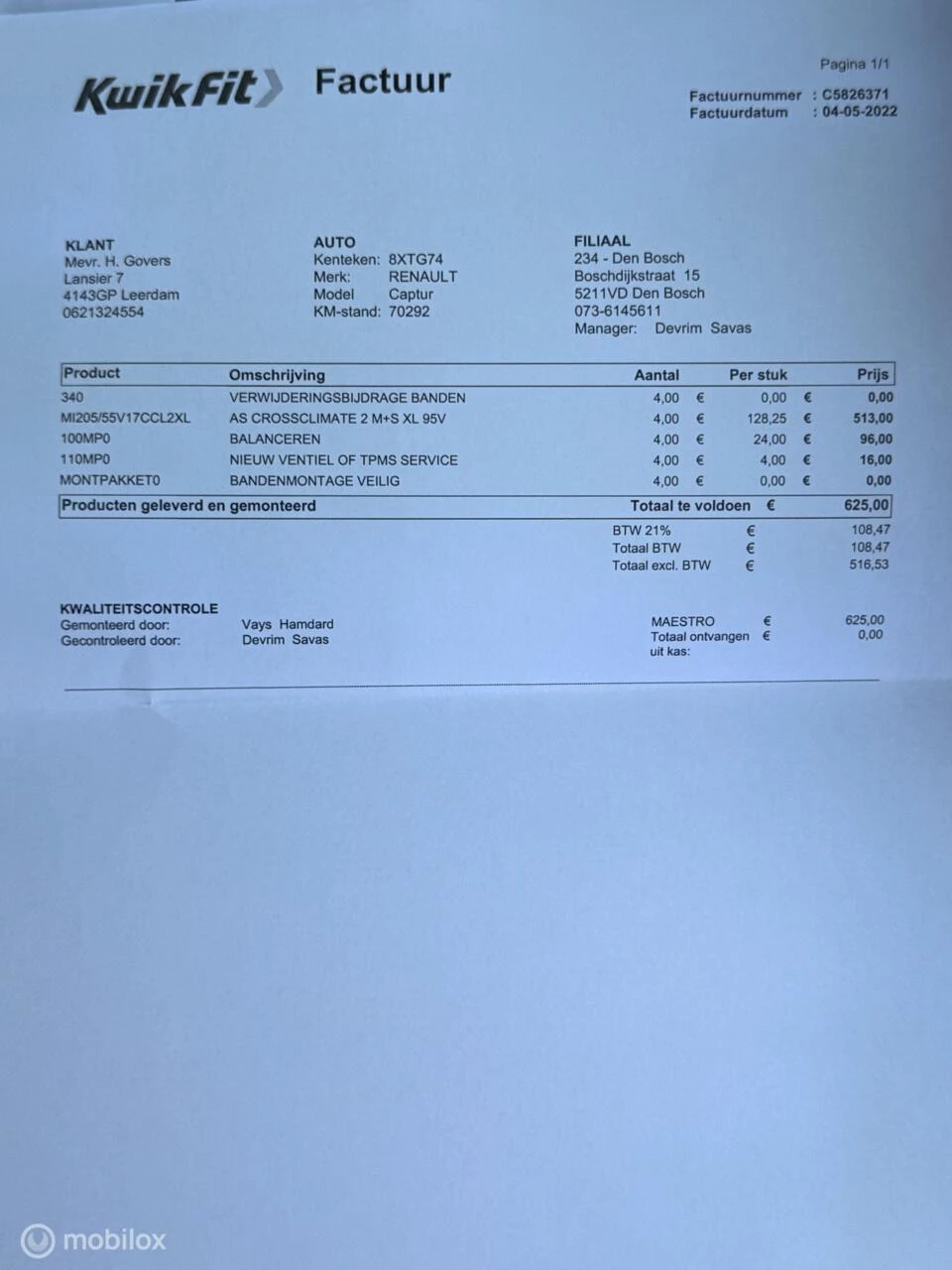Hoofdafbeelding Renault Captur