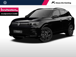 Volkswagen Tiguan R-Line-Edition 1.5 eHybrid 204 pk 6 versn. DSG ·  Black style pakket · Comfort pakket · Trekhaak incl. aanhangermanoeuvreerhulp (trailer assist) ·