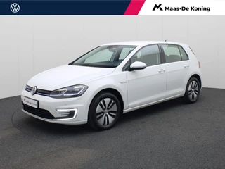 Hoofdafbeelding Volkswagen e-Golf Volkswagen e-Golf E-DITION 100kW/136PK · Navigatie · Parkeersensoren · Ad.cruise control