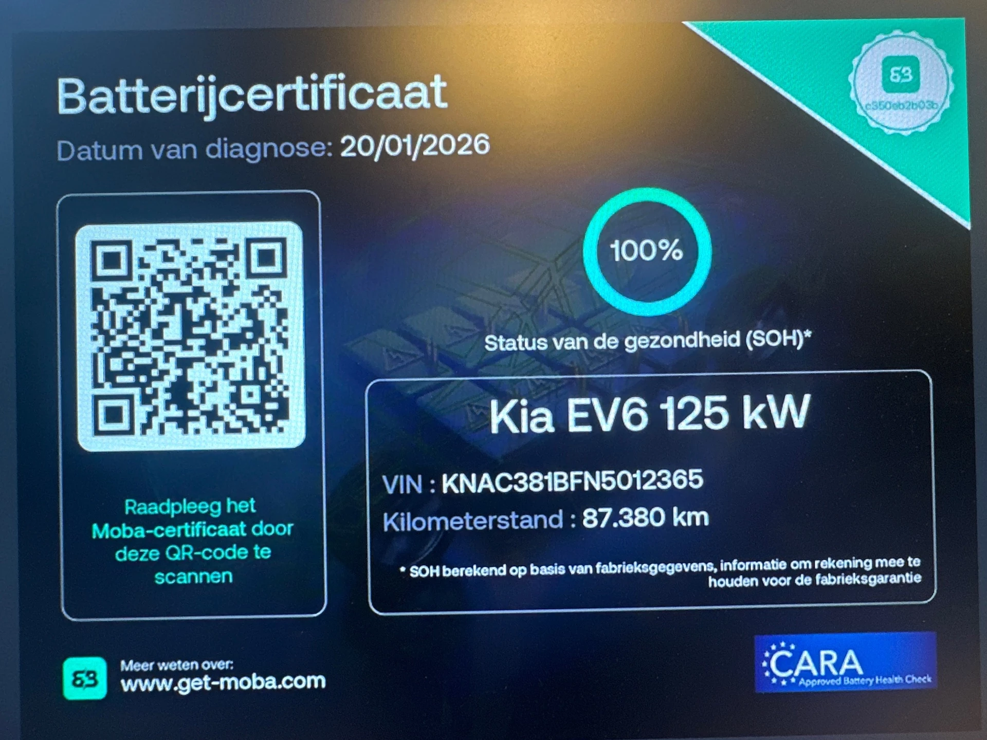 Hoofdafbeelding Kia EV6