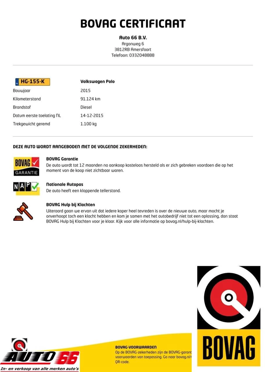 Hoofdafbeelding Volkswagen Polo