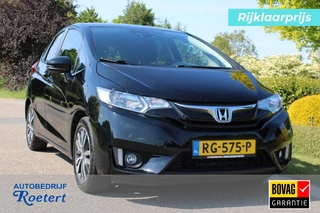 Hoofdafbeelding Honda Jazz Honda Jazz 1.3 I-VTEC Elegance 102 pk ECC/Cruise/Bluetooth/Stoelverwarming/Trekhaak