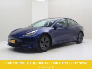 Tesla Model 3 Long-Range AWD 351pk 75 kWh 91% SoH [ FACELIFT+WARMTEPOMP+AUTOPILOT+620KM WLTP+PREMIUM AUDIO ]