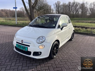 Hoofdafbeelding Fiat 500 Fiat 500 1.2 Sport PANORAMA INCL APK EN GROTE BEURT