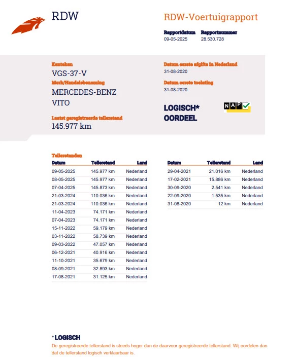 Hoofdafbeelding Mercedes-Benz Vito