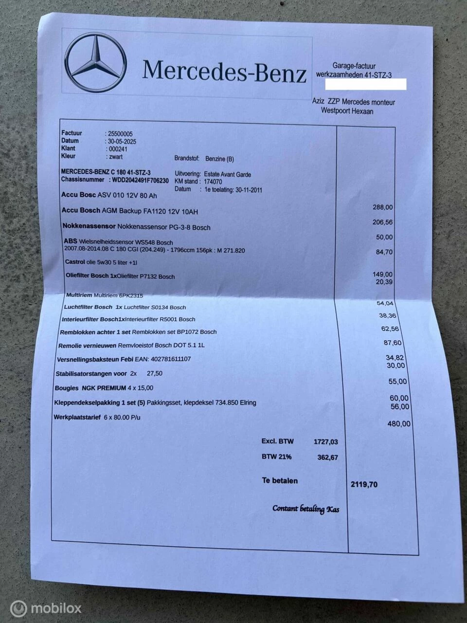 Hoofdafbeelding Mercedes-Benz C-Klasse