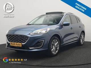 Ford Kuga 2.5 Vignale PHEV 225pk Dealer O.H. | Trekhaak Af Fabriek | Panodak | Adaptive Cruise | 360 Camera | Head Up | Bang & Olufsen | Lederen Sportstoelen Memory & Verwarmd | Stuur Verwarmd | Keyless | Blis | DAB |