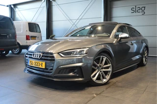 Audi S5 Sportback 3.0 TFSI quattro navi pano leer keyless camera trekhaak 354 pk !!