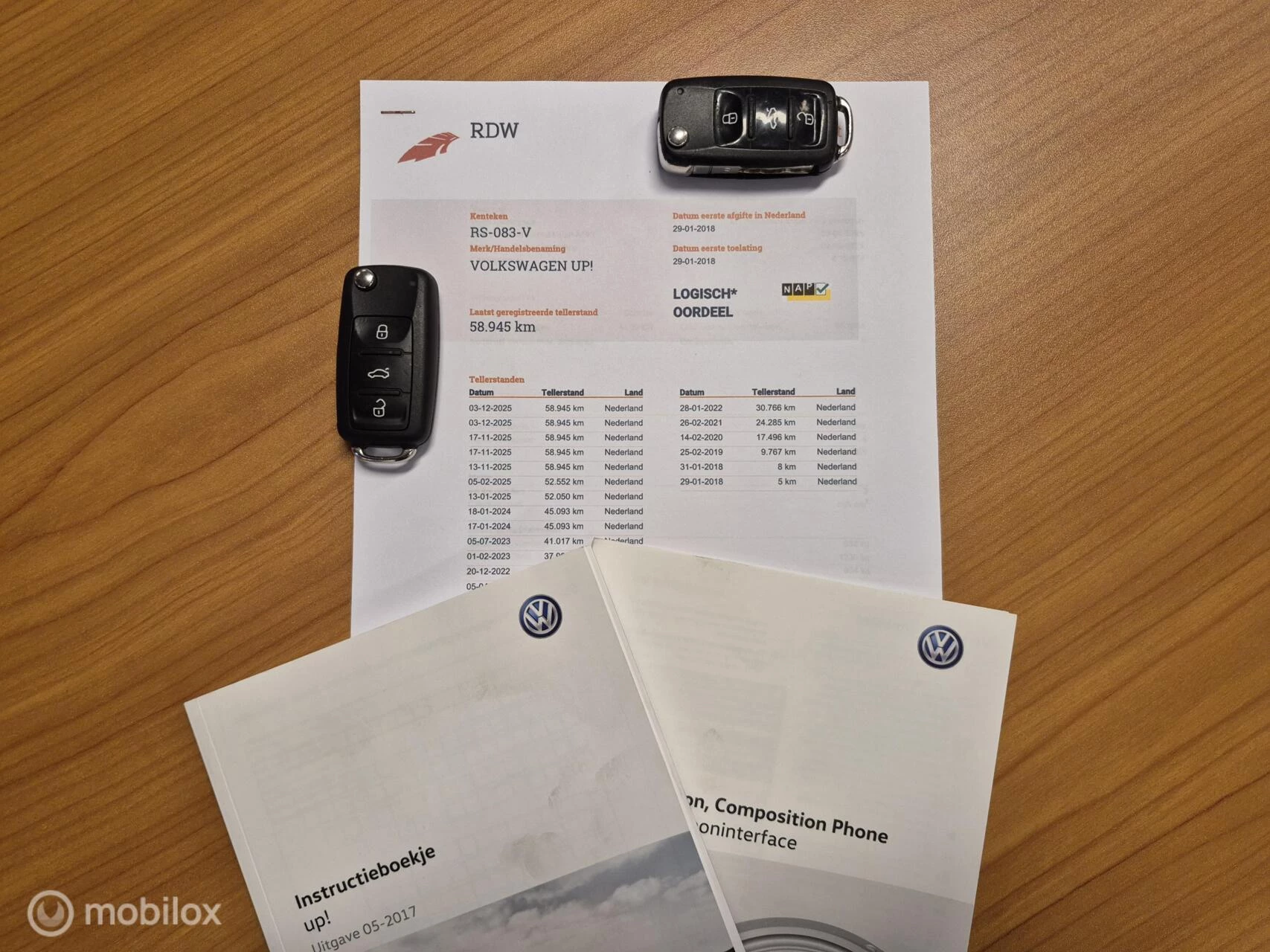 Hoofdafbeelding Volkswagen up!