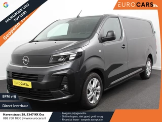 Opel Vivaro 2.0 BlueHDi 180 S&S L3 Automaat Apple Carplay /  Android Auto Parkeersensoren V+A Trekhaak Camera Navigatie Cruise Control LED koplampen houten afwerking laadruimte