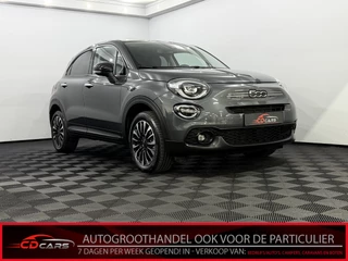 Fiat 500X 1.5 Hybrid Half leder, Camera, Apple carplay, Cruise control, Mistlamp, Lichtmetalen velgen