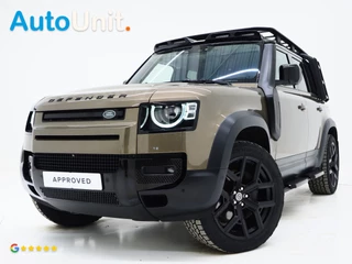 Land Rover Defender 110 2.0 P400e Urban | Panoramadak | Explorer Pack | Lightbar | 360 | Trekhaak | Meridian | Sidesteps | Carplay