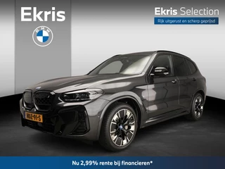 BMW iX3 High Executive Edition 80 kWh Leder / Trekhaak / Harman-Kardon / Adaptive LED / Getint Glas / Alu wielen 20 inch | Ekris Selection