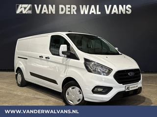 Ford Transit Custom 2.0 TDCI L2H1 Euro6 Airco | Camera | Navigatie | Android Auto | Cruisecontrol | LED Stoelverwarming, Verwarmde voorruit, Parkeersensoren, 2800kg trekvermogen, Bijrijdersbank