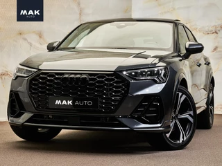 Audi Q3 Sportback 35 TFSI S Edition , pano, ACC, assistentiepakket, leder, keyless, LED, 20", privacy, tr.haak, NP72k