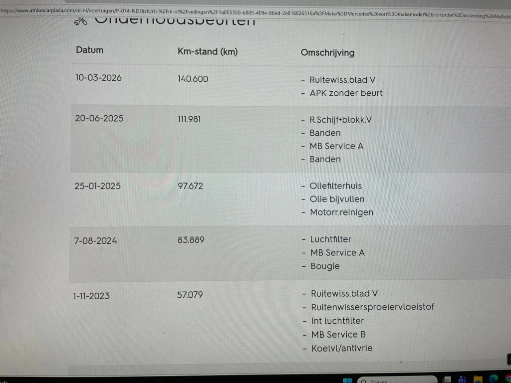 Hoofdafbeelding Mercedes-Benz A-Klasse