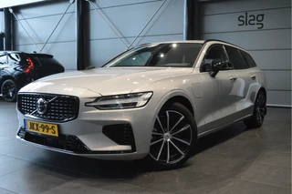 Volvo V60 2.0 T6 Plug-in hybrid AWD Plus Dark leer trekhaak camera !!