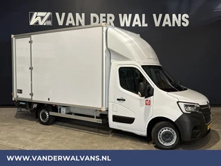 Renault Master 2.3dCi 146pk Bakwagen 233cm Hoog Laadklep Zijdeur Euro6 Airco | Lat om Lat | 913kg laadvermogen | Camera Cruisecontrol, Bijrijdersbank